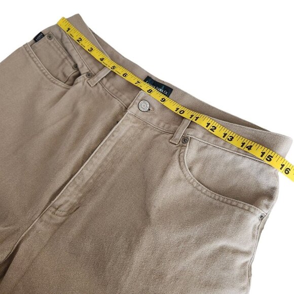 Ralph Lauren Lauren Jeans Co. Jeans‎ Size 12 khaki Straight 100% Cotton - Picture 8 of 11
